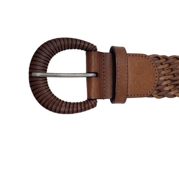 Vintage Braided Brown Belt‎ 10 Unique Woven Braided Boho Cottage Core Country main image 7